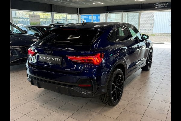 Audi Q3 Sportback 45 TFSI e Edition 245Pk |Navigatie | Camera | ACC | Climate | Leder | 21" Lichtmetaal | Led.