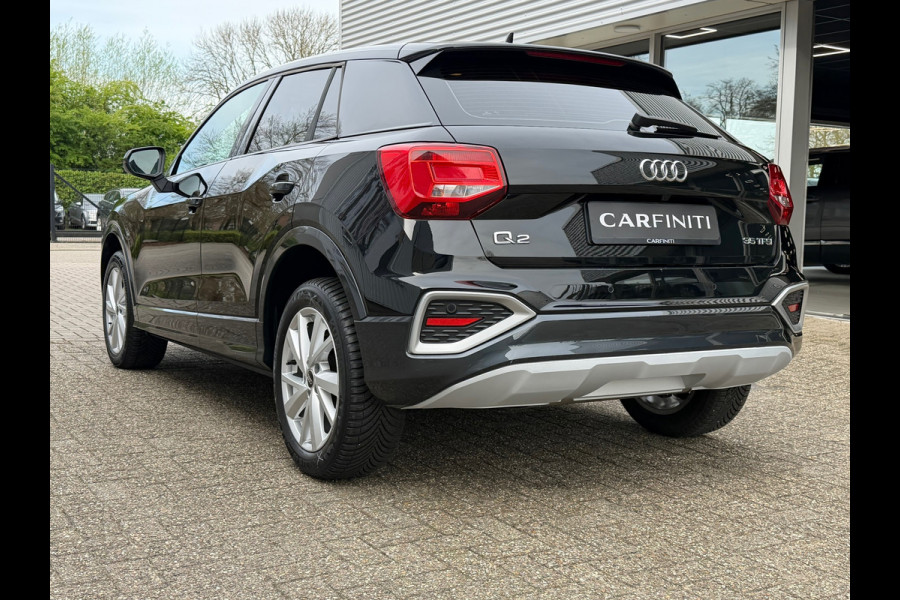 Audi Q2 35 TFSI Advanced edition Automaat 150Pk | Navigatie | Camera | Climate | Cruise | Led |17".