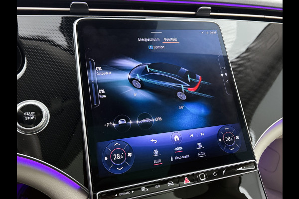 Mercedes-Benz EQS 350 Business Plus Line 90 kWh / Panorama-Schuifdak / Leder-Comfort / Xenon / Radio multimedia / Apk 02-2027