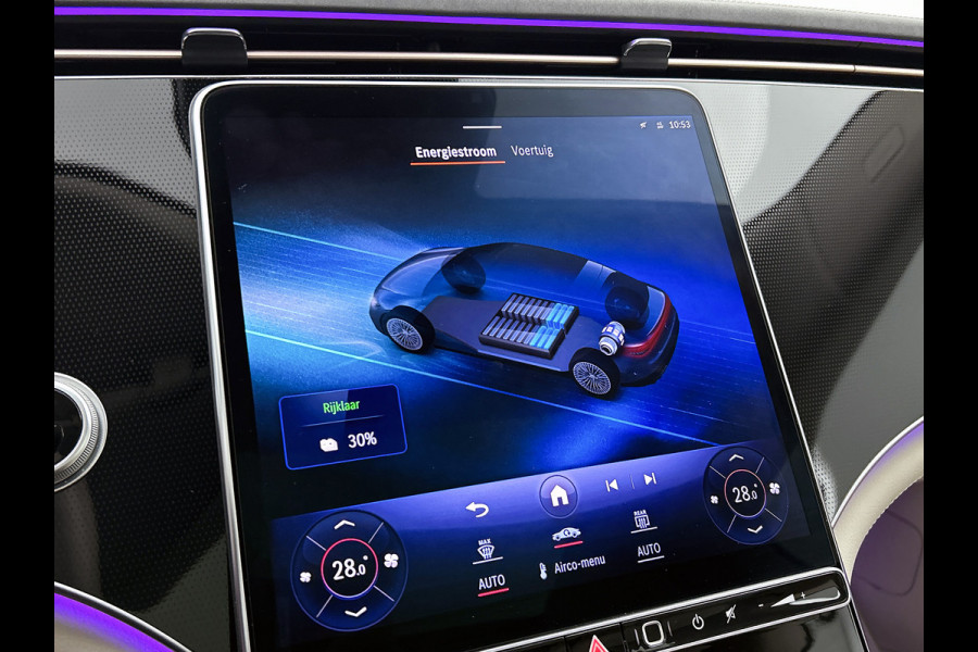 Mercedes-Benz EQS 350 Business Plus Line 90 kWh / Panorama-Schuifdak / Leder-Comfort / Xenon / Radio multimedia / Apk 02-2027