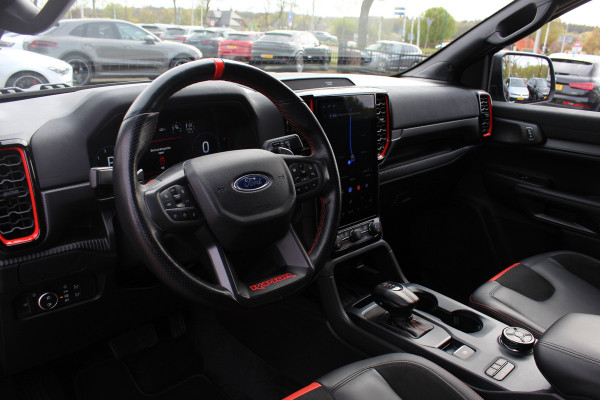 Ford Ranger 3.0 Double Cab EcoBoost Raptor / Trekhaak / 360Camera / Leder / Matrix LED / 20'' / B&O / Stuur+Stoelverwarming / Sfeerverlichting / DAB / Dodehoek / ACC