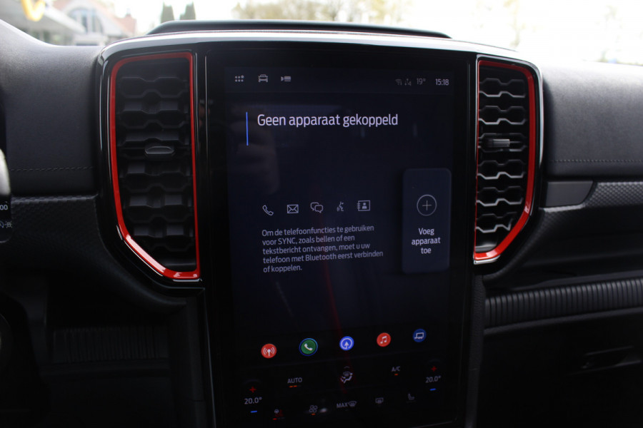 Ford Ranger 3.0 Double Cab EcoBoost Raptor / Trekhaak / 360Camera / Leder / Matrix LED / 20'' / B&O / Stuur+Stoelverwarming / Sfeerverlichting / DAB / Dodehoek / ACC