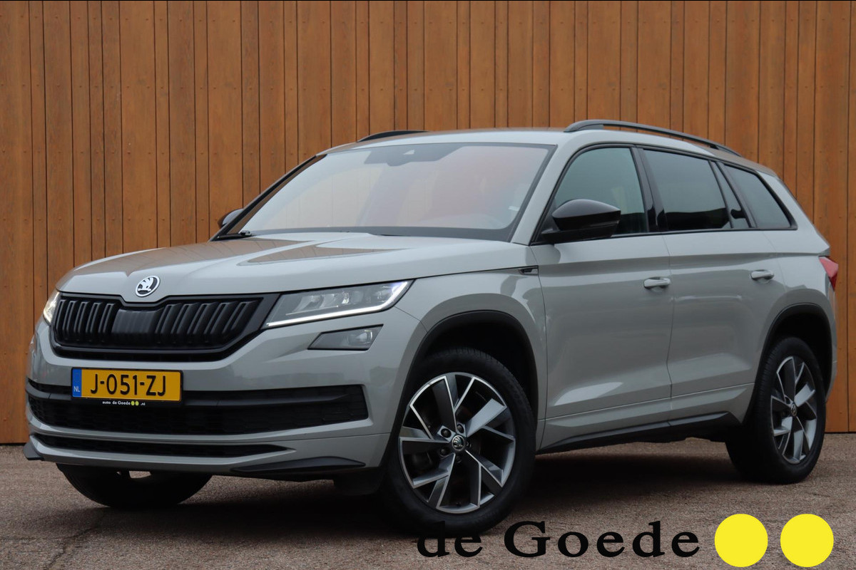 Škoda Kodiaq 1.5 TSI Sportline Bus org. NL-auto camera el.klep stoel+stuurverw canton