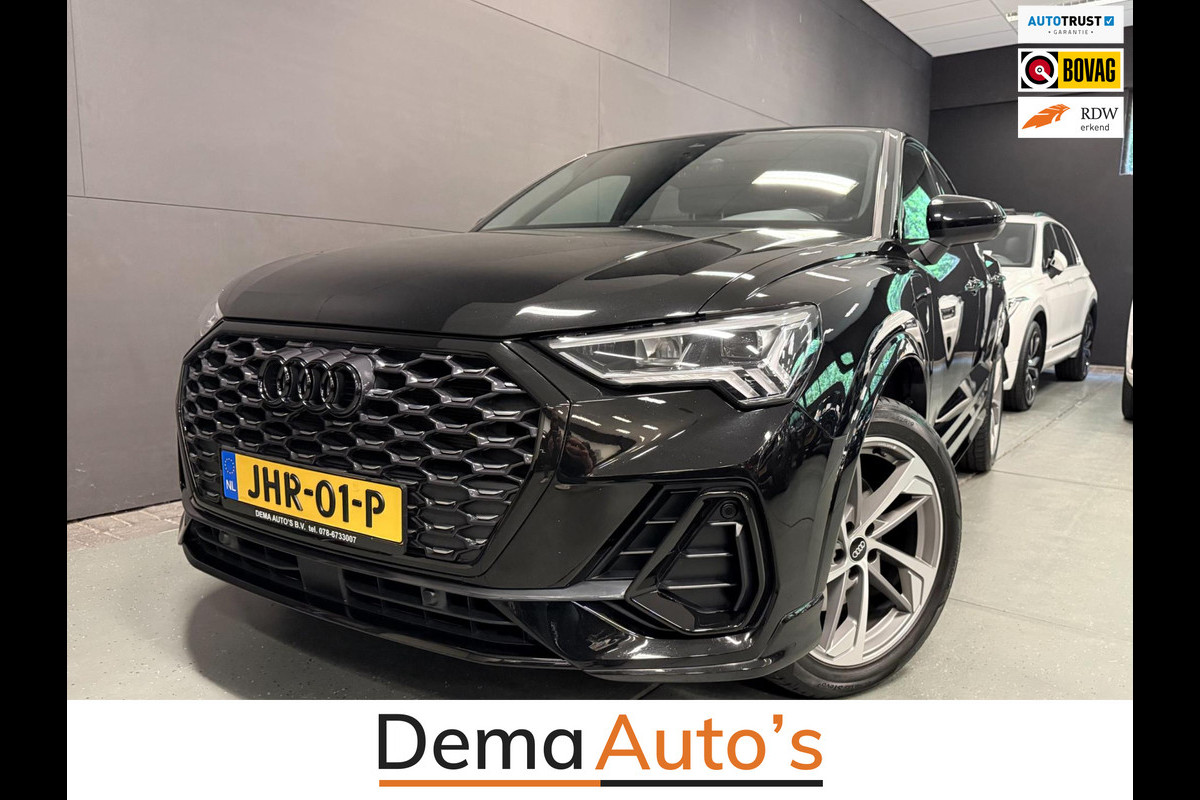 Audi Q3 Sportback 45 TFSI e 2X S-LINE BLACK-LINE 19'' SOH-TEST/V-COCKPIT/NAVI/DAB/LED/ECC/PDC/CRUISE/KEYLESS///