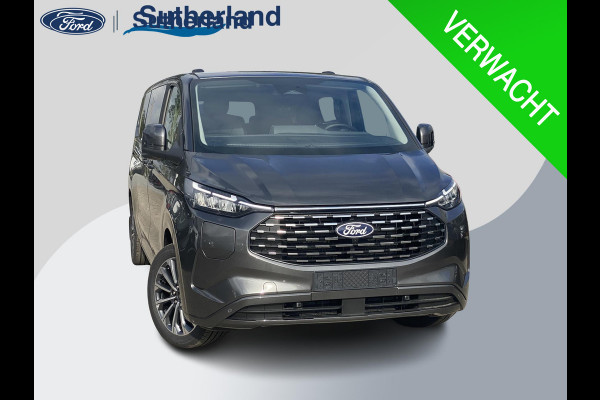 Ford Transit Custom Tourneo 340 2.5 PHEV L2H1 Titanium X 233pk | 16-weg elek. AGR-stoel | Handsfree elek. dubbele zijschuifdeuren | Panoramadak | 15 B&O speaker | Inklapbare trekhaak | Verwarmbaar stuurwiel | Verwarmbare en elek. verstelbare stoelen tweede zitrij | Draadloos opladen | Prijs ex. BTW incl. BPM |  Prijs Incl. BTW en BPM 70.400