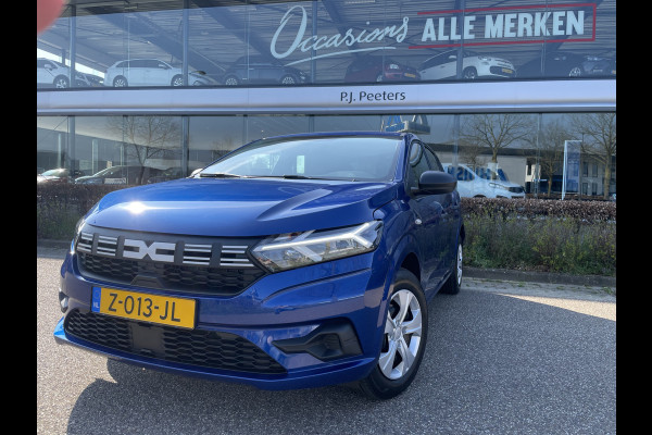 Dacia Sandero 1.0 TCe 100 ECO-G Essential Airco - Cruise control - Parkeersensor achter - Bluetooth - Rijstrooksensor - Start/stop systeem - Stuur multifunctioneel - Led lampen - Elektrische ramen voor
