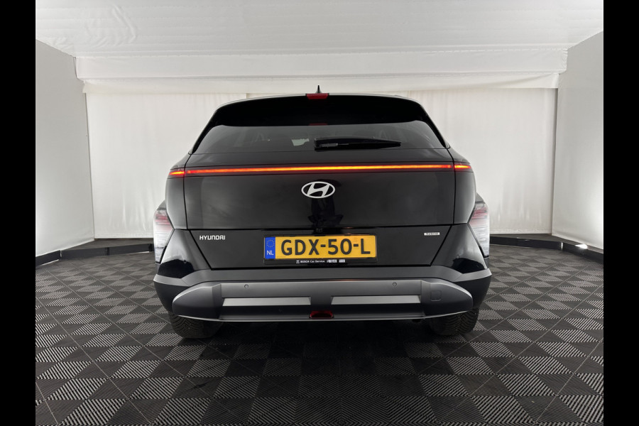 Hyundai Kona 1.6 GDI HEV Premium (INCL-BTW) Aut.*LEATHER | FULL-LED | NAVI-FULLMAP | DAB | ADAPTIVE-CRUISE | KEYLESS | TOPVIEW | BLINDSPOT | LANE-ASSIST | DIGI-COCKPIT | HEATED/COOLED-COMFORTSEATS | MEMORY-PACK | 18''ALU*