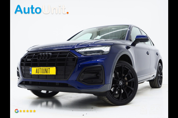 Audi Q5 Sportback 50 TFSI e Full Black | Panoramadak | Trekhaak | Leder | Camera | Memory | Keyless | Adaptive Cruise | Carplay