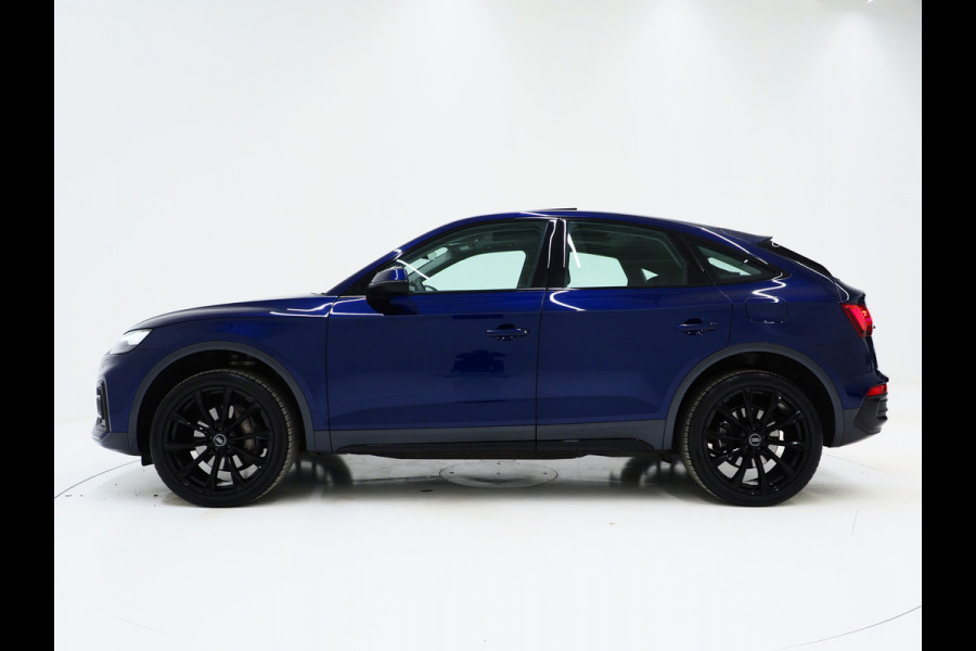 Audi Q5 Sportback 50 TFSI e Full Black | Panoramadak | Trekhaak | Leder | Camera | Memory | Keyless | Adaptive Cruise | Carplay