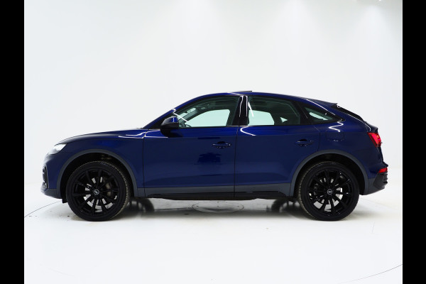 Audi Q5 Sportback 50 TFSI e Full Black | Panoramadak | Trekhaak | Leder | Camera | Memory | Keyless | Adaptive Cruise | Carplay