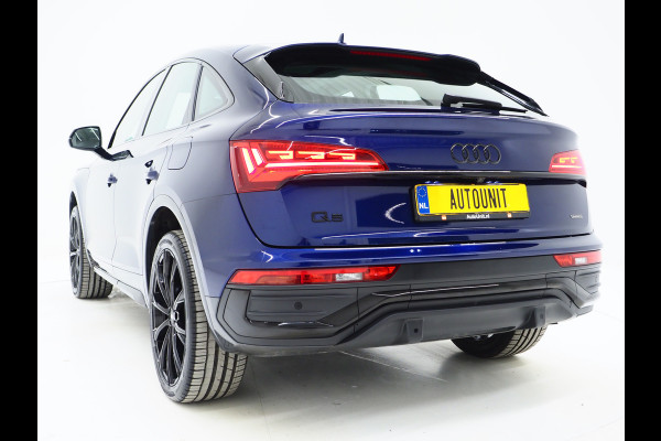Audi Q5 Sportback 50 TFSI e Full Black | Panoramadak | Trekhaak | Leder | Camera | Memory | Keyless | Adaptive Cruise | Carplay