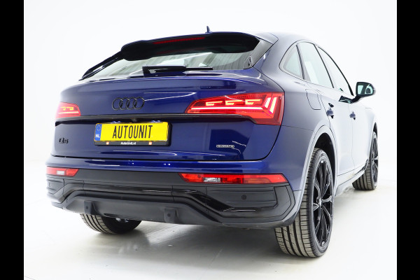 Audi Q5 Sportback 50 TFSI e Full Black | Panoramadak | Trekhaak | Leder | Camera | Memory | Keyless | Adaptive Cruise | Carplay