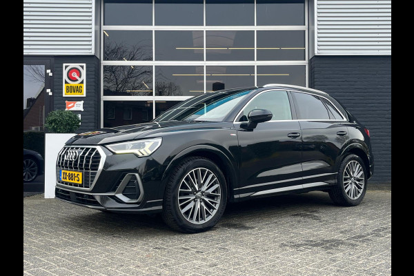 Audi Q3 35 TFSI 3x S Line Pro, Automaat, Pano, CarPlay, Camera, Cruise, Virtual Cockpit, 19"LM