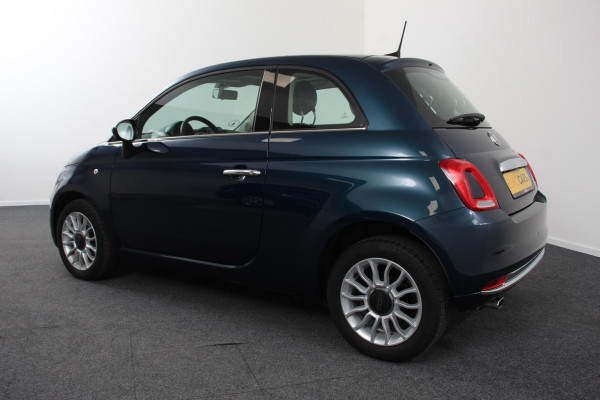 Fiat 500 1.2 Lounge Navigatie Climate Control Lederen Bekleding Panoramadak Cruise Control Bluetooth Parkeersensoren Lichtmetalen velgen