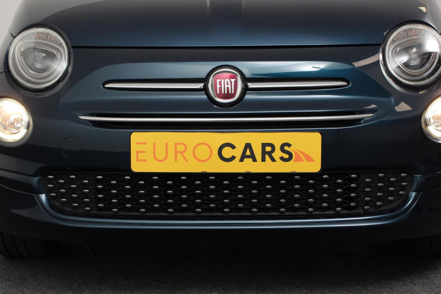 Fiat 500 1.2 Lounge Navigatie Climate Control Lederen Bekleding Panoramadak Cruise Control Bluetooth Parkeersensoren Lichtmetalen velgen