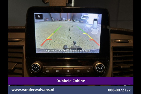 Ford Transit Custom 2.0 TDCI L2H1 Dubbele Cabine Inrichting Euro6 Airco | 6-Zits | Camera | LED | Apple Carplay | 2750kg Trekhaak Android Auto, Cruisecontrol, Verwarmde voorruit, Parkeersensoren