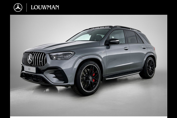 Mercedes-Benz GLE AMG 53 Hybrid 4MATIC+ Night Edition Premium Plus | Remklauwen Rood | Winterpakket | Sierelementen AMG carbon | Magic Vision Control | Trekhaak | 22 inch kruisspaaks AMG-velgen | Verlichte treeplanken |