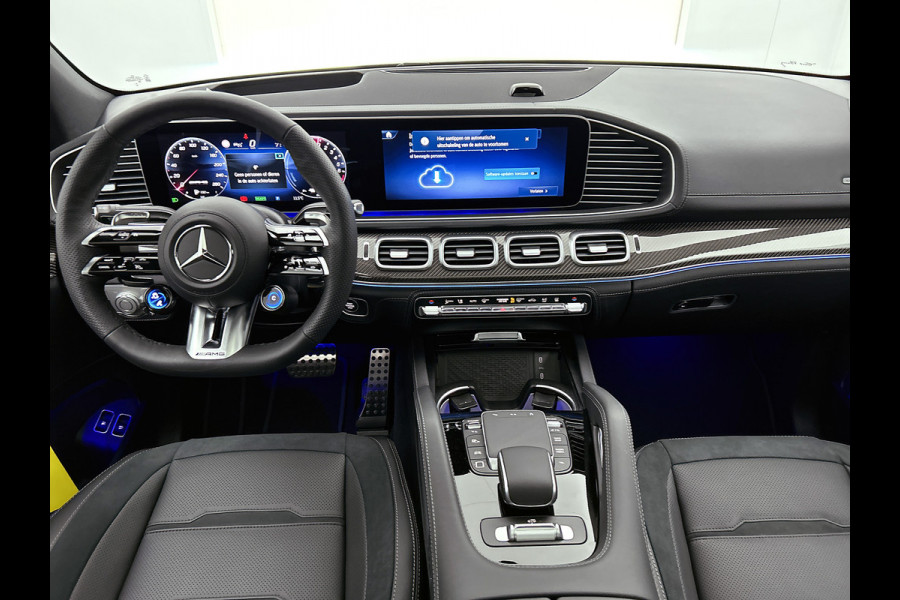 Mercedes-Benz GLE AMG 53 Hybrid 4MATIC+ Night Edition Premium Plus | Remklauwen Rood | Winterpakket | Sierelementen AMG carbon | Magic Vision Control | Trekhaak | 22 inch kruisspaaks AMG-velgen | Verlichte treeplanken |