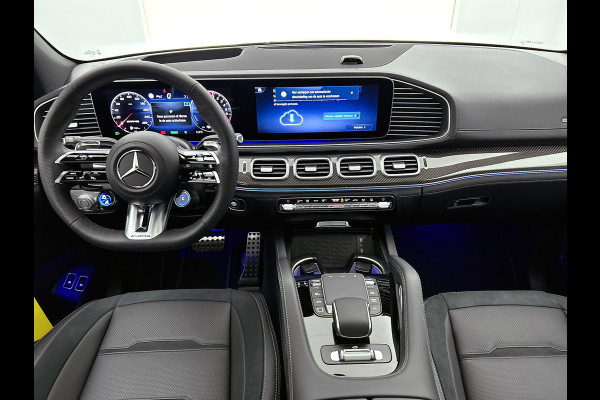 Mercedes-Benz GLE AMG 53 Hybrid 4MATIC+ Night Edition Premium Plus | Remklauwen Rood | Winterpakket | Sierelementen AMG carbon | Magic Vision Control | Trekhaak | 22 inch kruisspaaks AMG-velgen | Verlichte treeplanken |