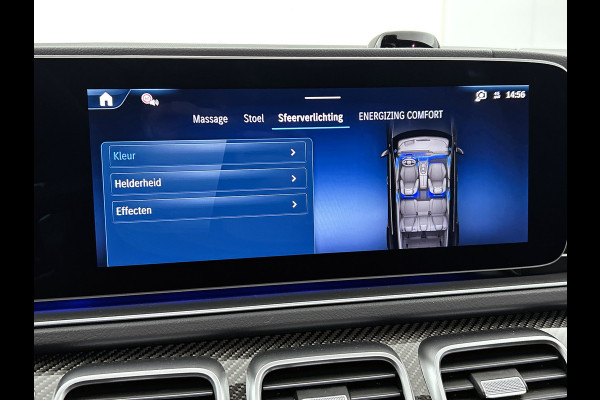 Mercedes-Benz GLE AMG 53 Hybrid 4MATIC+ Night Edition Premium Plus | Remklauwen Rood | Winterpakket | Sierelementen AMG carbon | Magic Vision Control | Trekhaak | 22 inch kruisspaaks AMG-velgen | Verlichte treeplanken |