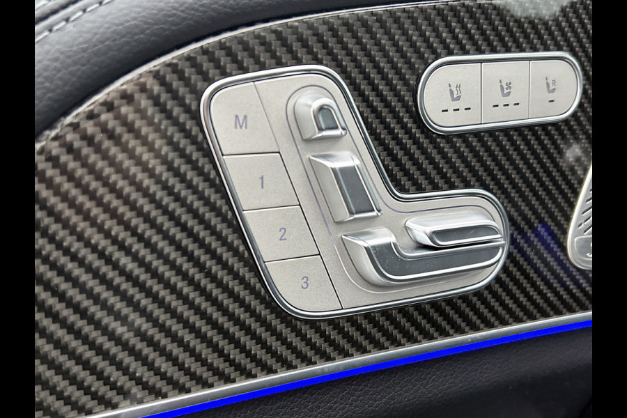 Mercedes-Benz GLE AMG 53 Hybrid 4MATIC+ Night Edition Premium Plus | Remklauwen Rood | Winterpakket | Sierelementen AMG carbon | Magic Vision Control | Trekhaak | 22 inch kruisspaaks AMG-velgen | Verlichte treeplanken |