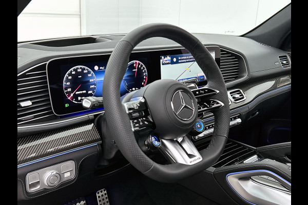 Mercedes-Benz GLE AMG 53 Hybrid 4MATIC+ Night Edition Premium Plus | Remklauwen Rood | Winterpakket | Sierelementen AMG carbon | Magic Vision Control | Trekhaak | 22 inch kruisspaaks AMG-velgen | Verlichte treeplanken |