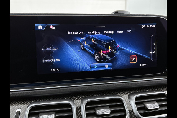 Mercedes-Benz GLE AMG 53 Hybrid 4MATIC+ Night Edition Premium Plus | Remklauwen Rood | Winterpakket | Sierelementen AMG carbon | Magic Vision Control | Trekhaak | 22 inch kruisspaaks AMG-velgen | Verlichte treeplanken |
