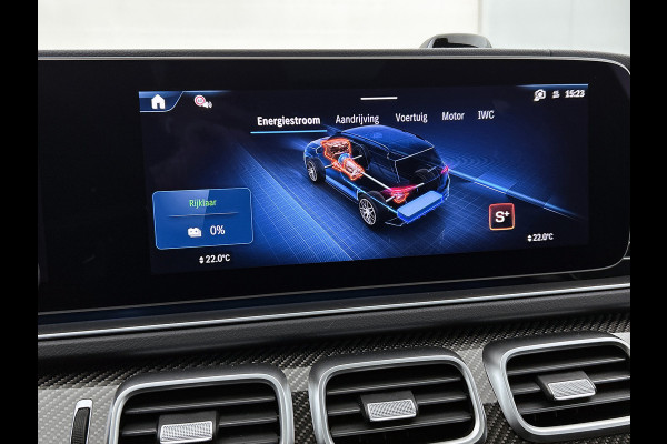 Mercedes-Benz GLE AMG 53 Hybrid 4MATIC+ Night Edition Premium Plus | Remklauwen Rood | Winterpakket | Sierelementen AMG carbon | Magic Vision Control | Trekhaak | 22 inch kruisspaaks AMG-velgen | Verlichte treeplanken |
