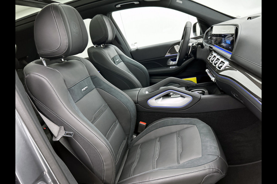 Mercedes-Benz GLE AMG 53 Hybrid 4MATIC+ Night Edition Premium Plus | Remklauwen Rood | Winterpakket | Sierelementen AMG carbon | Magic Vision Control | Trekhaak | 22 inch kruisspaaks AMG-velgen | Verlichte treeplanken |