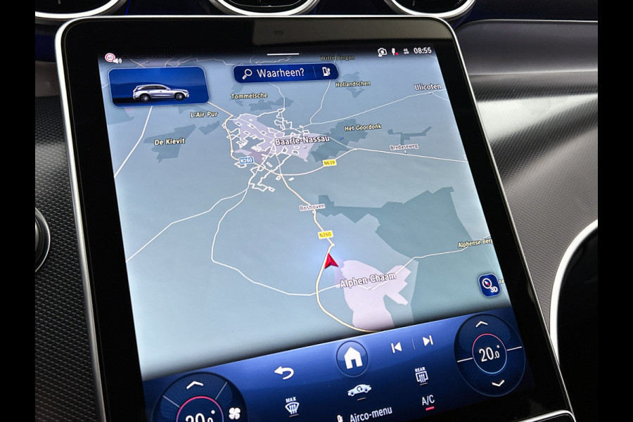 Mercedes-Benz GLC 300e 4MATIC Business Solution Luxury | Advanced pakket | Trekhaak | Sierdelen ruitlook zilvergrijs | Smartphone-integratie | Stoelverwarming | Sfeerverlichting | Warmtewerend, donkergetint glas |