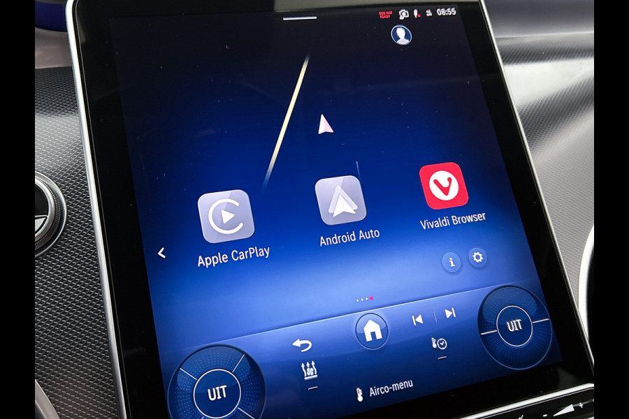 Mercedes-Benz GLC 300e 4MATIC Business Solution Luxury | Advanced pakket | Trekhaak | Sierdelen ruitlook zilvergrijs | Smartphone-integratie | Stoelverwarming | Sfeerverlichting | Warmtewerend, donkergetint glas |