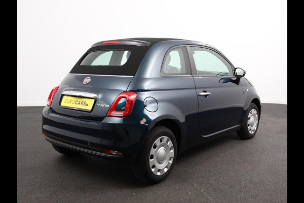 Fiat 500C 1.0 Hybrid Vita Cabrio Airco LED Parkeersensoren achter Cruise control Radio Apple Carplay/ Android Auto