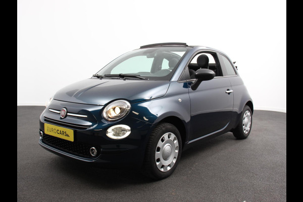 Fiat 500C 1.0 Hybrid Vita Cabrio Airco LED Parkeersensoren achter Cruise control Radio Apple Carplay/ Android Auto