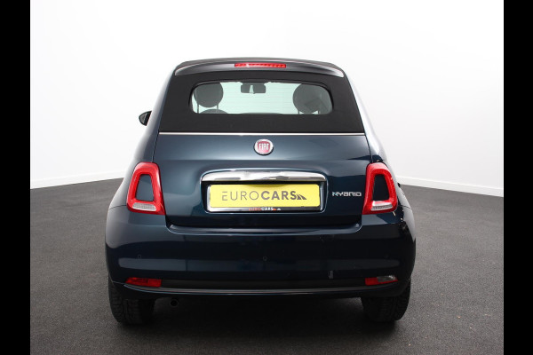 Fiat 500C 1.0 Hybrid Vita Cabrio Airco LED Parkeersensoren achter Cruise control Radio Apple Carplay/ Android Auto