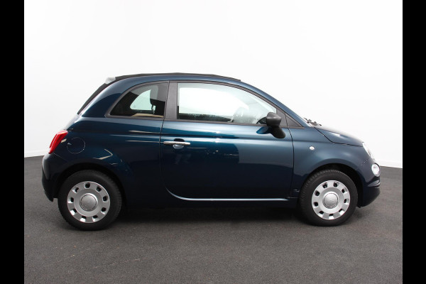 Fiat 500C 1.0 Hybrid Vita Cabrio Airco LED Parkeersensoren achter Cruise control Radio Apple Carplay/ Android Auto