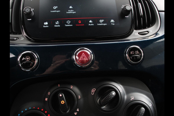 Fiat 500C 1.0 Hybrid Vita Cabrio Airco LED Parkeersensoren achter Cruise control Radio Apple Carplay/ Android Auto