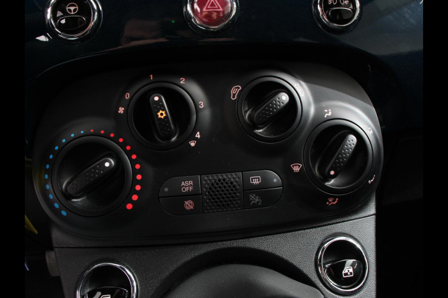 Fiat 500C 1.0 Hybrid Vita Cabrio Airco LED Parkeersensoren achter Cruise control Radio Apple Carplay/ Android Auto