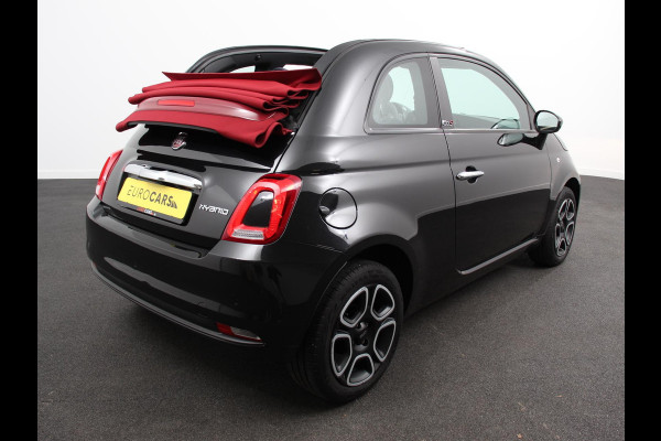 Fiat 500C 1.0 Hybrid Club Cabrio Airco LED Parkeersensoren achter Cruise control Radio Apple Carplay/ Android Auto