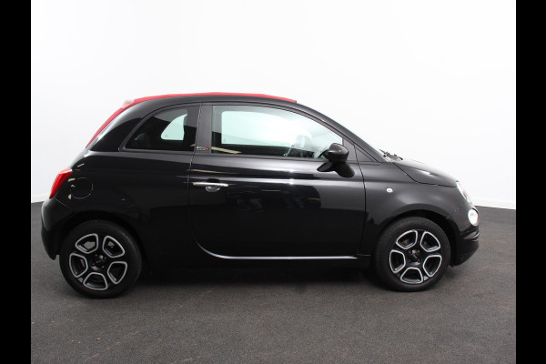 Fiat 500C 1.0 Hybrid Club Cabrio Airco LED Parkeersensoren achter Cruise control Radio Apple Carplay/ Android Auto
