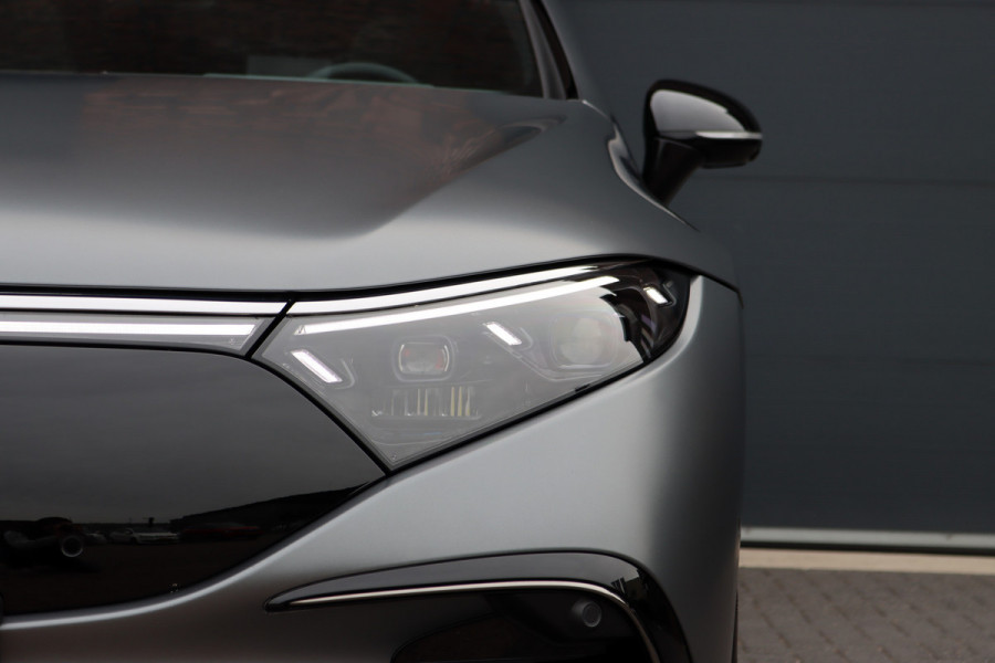 Mercedes-Benz EQS 450+ AMG Line Premium 108 kWh | Luchtvering | Achterasbesturing | Distronic+ | Trekhaak | HUD | Verwarmd Stuurwiel | Memory | Digital Light | Burmester | Stoelverwarming |