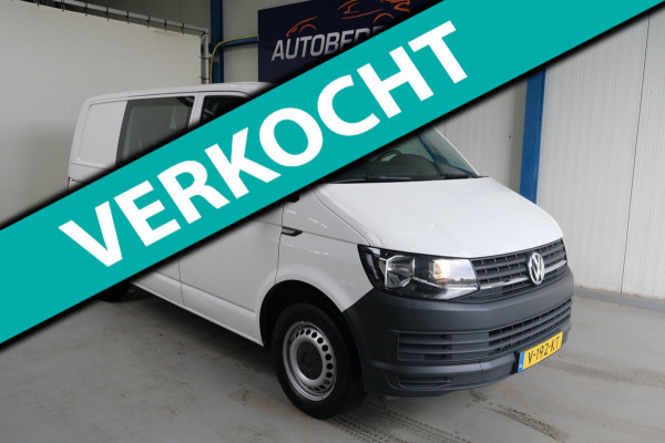 Volkswagen Transporter 2.0 TDI L1H1 DC - Airco, Cruise, Trekhaak.