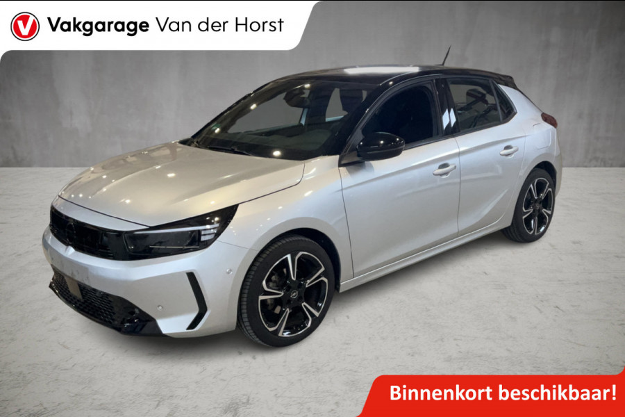 Opel Corsa 1.2 75 pk GS Panoramadak, Stoel- en stuurwielverwarming, Cruise Control, Climate Control, Apple CarPlay/Android auto, Camera, Dodehoek assistent