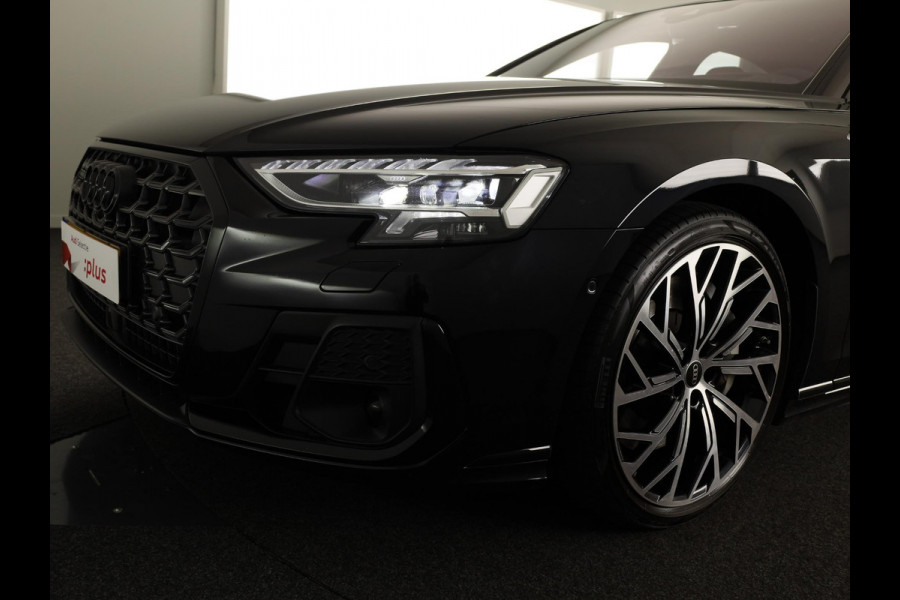Audi A8 60 TFSI e quattro Lang 462pk |Panoramdak | Head Up display | Ventilatie + massage voor en achter | B&O | Luchtvering