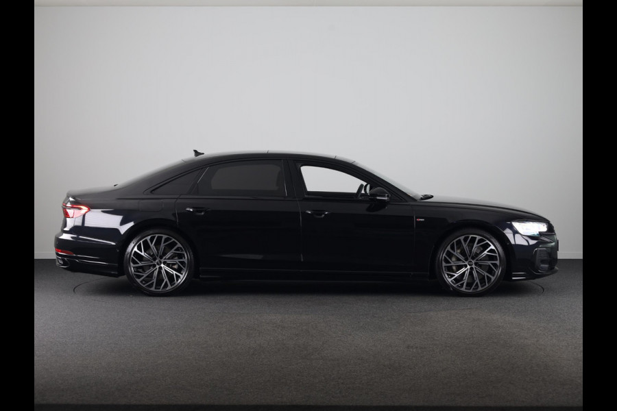 Audi A8 60 TFSI e quattro Lang 462pk |Panoramdak | Head Up display | Ventilatie + massage voor en achter | B&O | Luchtvering