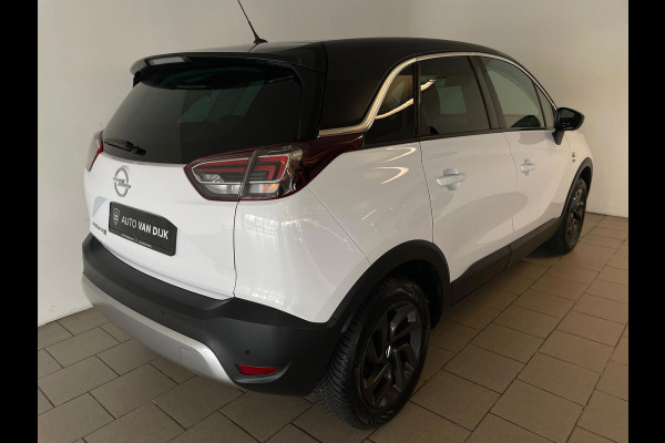Opel Crossland X 1.2 Turbo 120 Jaar Edition AIRCO NAVI VIA APP CRUISE APPEL CARPLAY BLUETOOTH VELGEN ZWART DAK NETTE AUTO