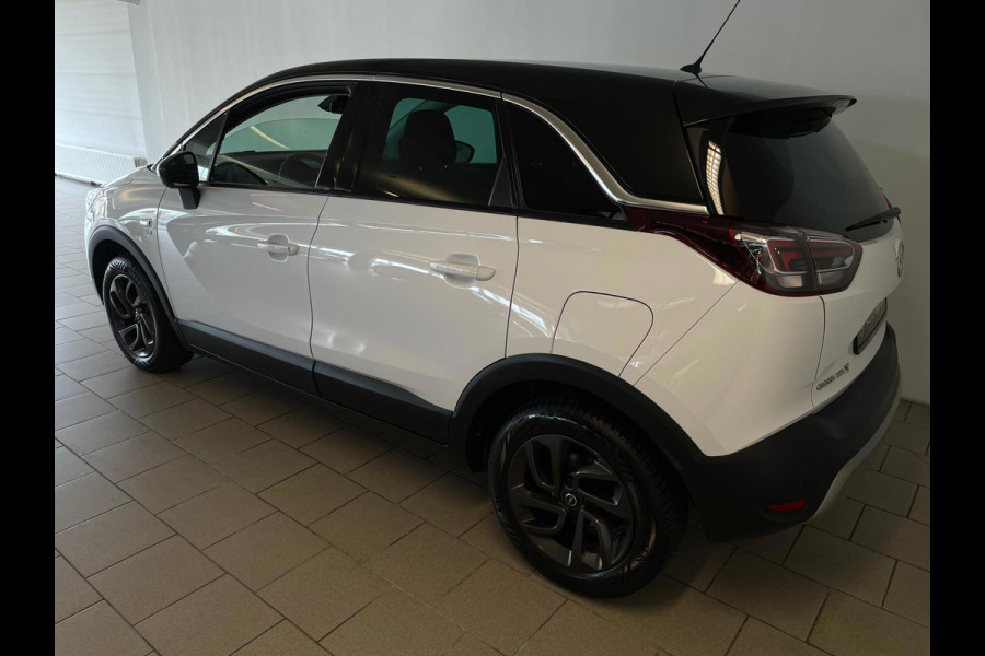 Opel Crossland X 1.2 Turbo 120 Jaar Edition AIRCO NAVI VIA APP CRUISE APPEL CARPLAY BLUETOOTH VELGEN ZWART DAK NETTE AUTO