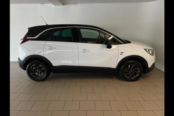 Opel Crossland X 1.2 Turbo 120 Jaar Edition AIRCO NAVI VIA APP CRUISE APPEL CARPLAY BLUETOOTH VELGEN ZWART DAK NETTE AUTO