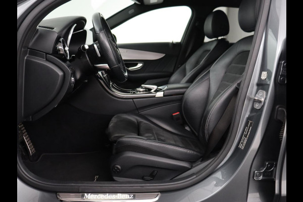 Mercedes-Benz C-Klasse 160 AMG | Stoelverwarming | Carplay | Leder/Alcantara | Camera | Digital Cockpit | Navigatie | 19'' | Full LED | Park Assist | Climate control