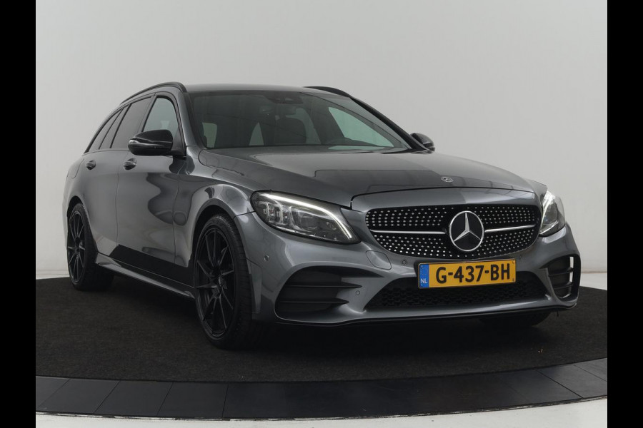Mercedes-Benz C-Klasse 160 AMG | Stoelverwarming | Carplay | Leder/Alcantara | Camera | Digital Cockpit | Navigatie | 19'' | Full LED | Park Assist | Climate control