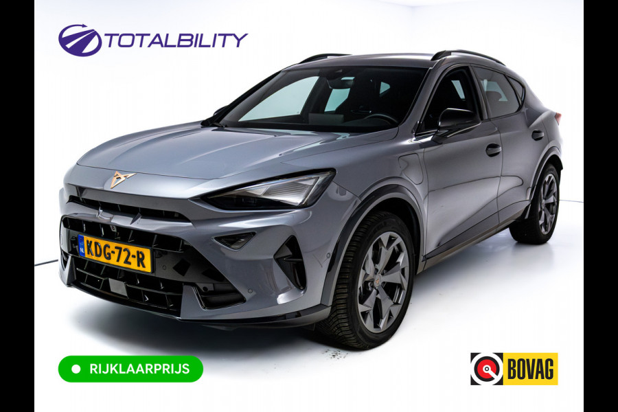 CUPRA Formentor 1.5 TSI e-Hybrid Business 204 PK | El.verst. stoel met geheugen | Stoel- stuurverwarming | 360 camera Adaptive cruise, Travel-assist'Navigatie, Aplle carplay/Android auto, All-season